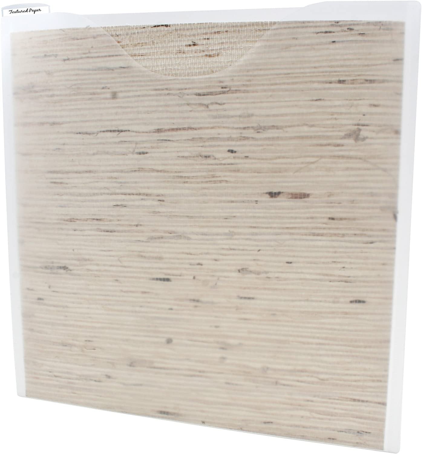 Storage Studios Paper File 3-Pack, 12.75 x 12.95 x 0.13 Inches, Clear (CH92602)