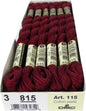 DMC 115 3-815 Pearl Cotton Thread, Medium Garnet