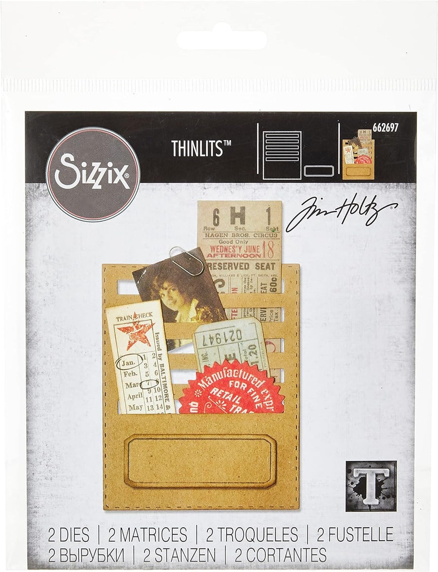 Sizzix 662697 Thinlits Die, Multi