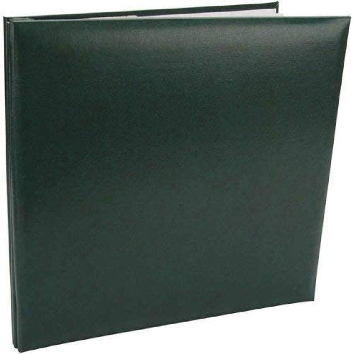 Pioneer Photo Albums Pioneer Leatherette Postbound Album 12-Inch by 12-Inch, Green