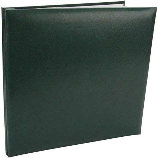 Pioneer Photo Albums Pioneer Leatherette Postbound Album 12-Inch by 12-Inch, Green