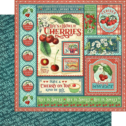 Life's a Bowl of Cherries 8x8 Collection Pack - Graphic 45