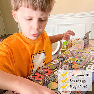 University Games, Dog Man Board Game Attack of The Fleas, Based On The Popular Dog Man Book Series by DAV Pilkey