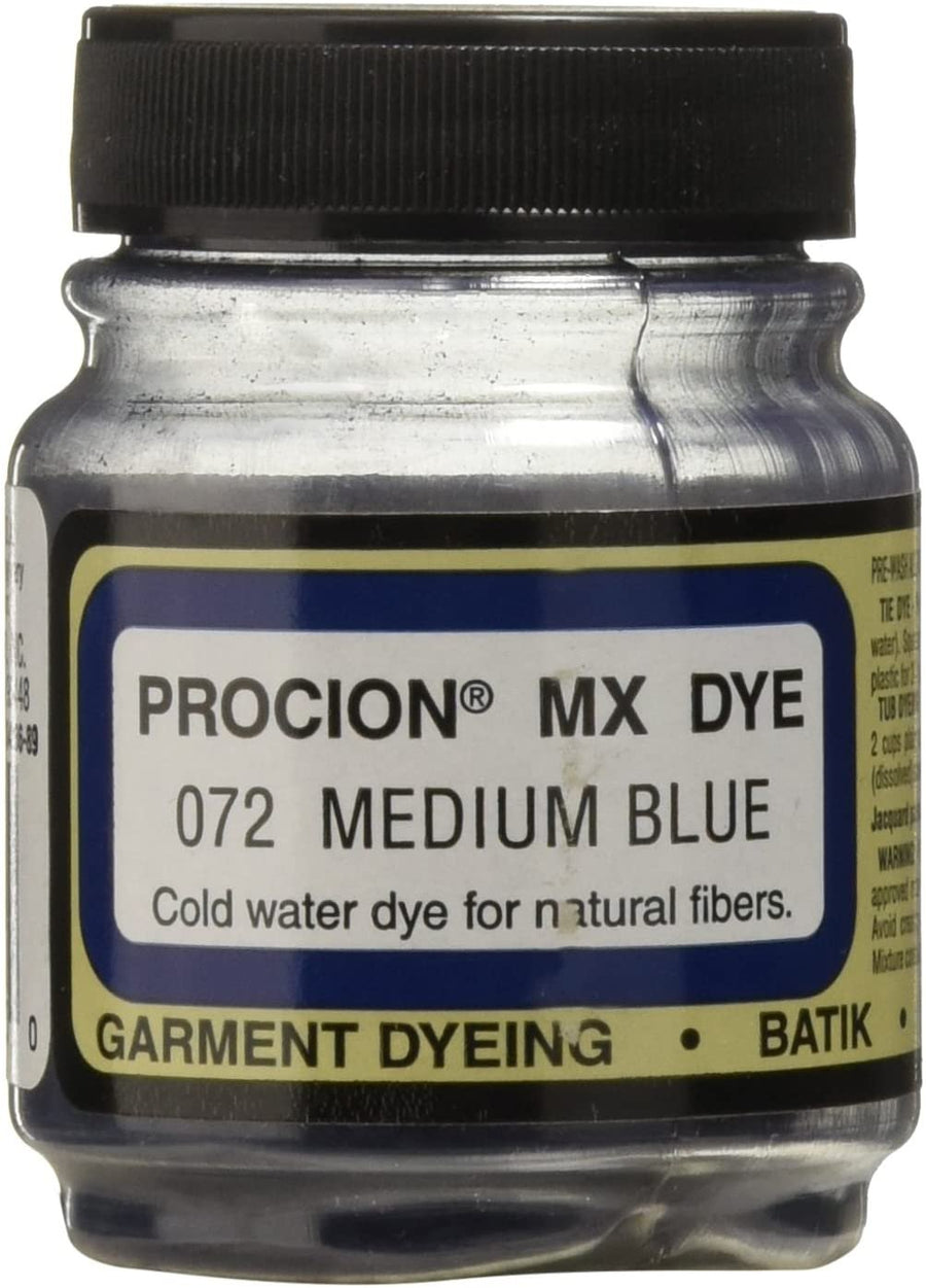 Deco Art Procion MX Fiber Reactive Dyes, 2/3 fl oz, Med Blue