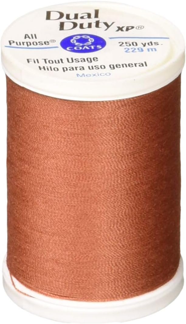 Coats: Thread & Zippers S910-7820 Dual Duty XP General Purpose Thread, 250-Yard, Rust