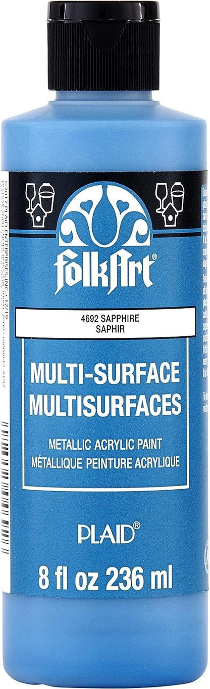 FOLKART Multi-Surface Paint, 8 oz, Metallic K Gold