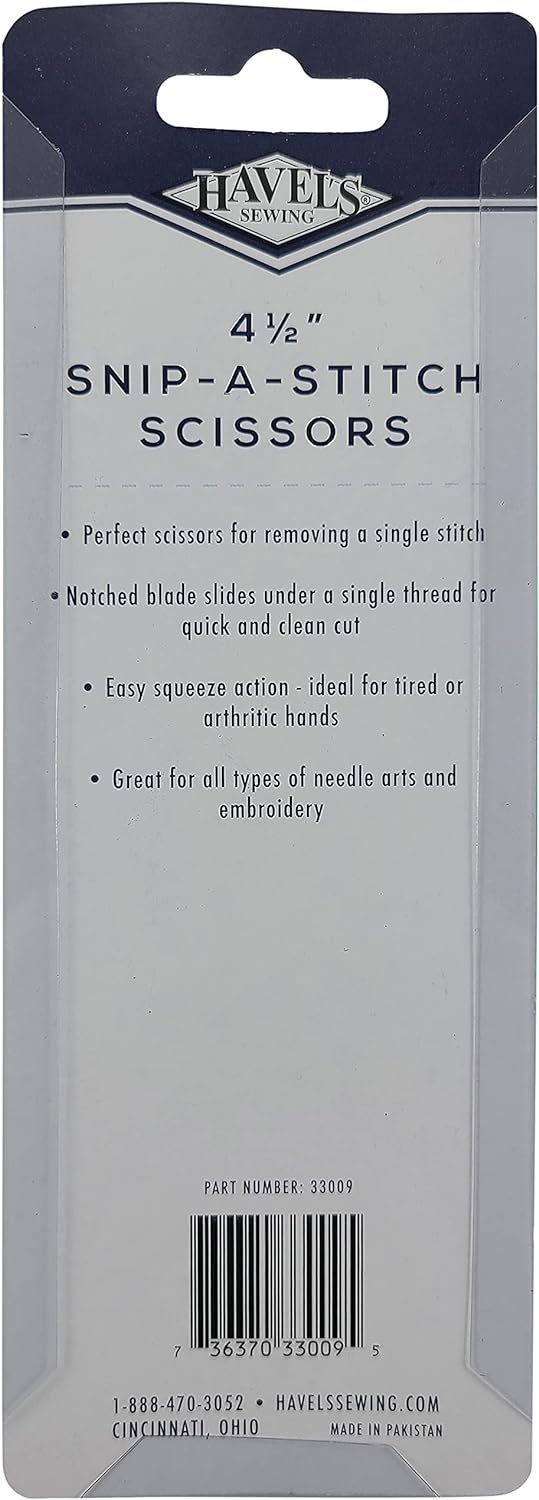 Havel's Snip-A-Stitch 4-1/2-Inch Scissors