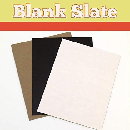 Medium Weight Acid-Free 0.057” Chipboard Sheets, Create Three-Dimensional Embellishments for Cards, Papercrafts, Mixed Media, Home Décor, and More, 12 x 12, Natural, 25 Count