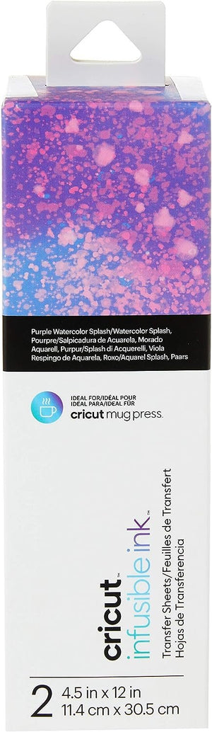 Cricut Infusible Ink Transfer Sheets - 4.5" x 12" - Black - for Cricut Mug Press, Maker