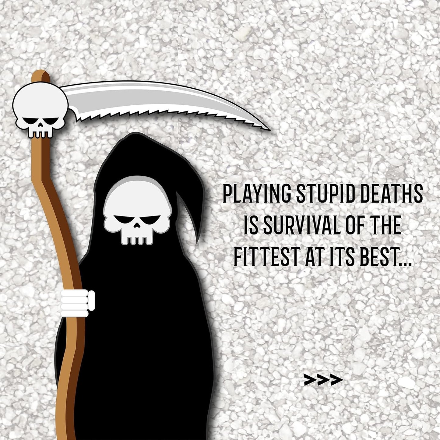 University Games Stupid Deaths Board Game