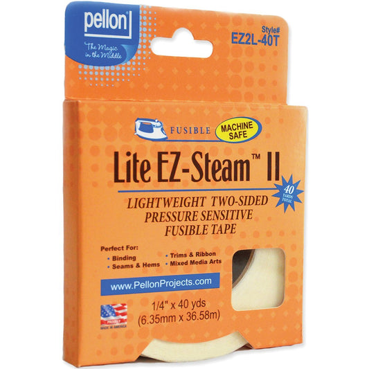 Pellon EZ2L-40T EZ Steam II Lite 44200 X40 Yards Tape - White