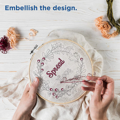 PrintWorks Vanishing Transfers for Embroidery