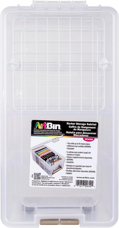 ArtBin 6814AG Super Satchel Double Deep Accessory Tray, White, 1 Tray