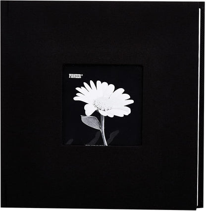 Fabric Frame Cover Photo Album 200 Pockets Hold 4x6 Photos, Sky Blue