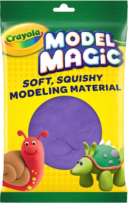 Crayola Model Magic in Raspberry Pink, Modeling Clay Alternative, 4oz (CY57-4486)