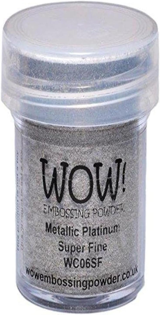 Wow Embossing Powder WOW Embossing Powder, 15ml, Platinum