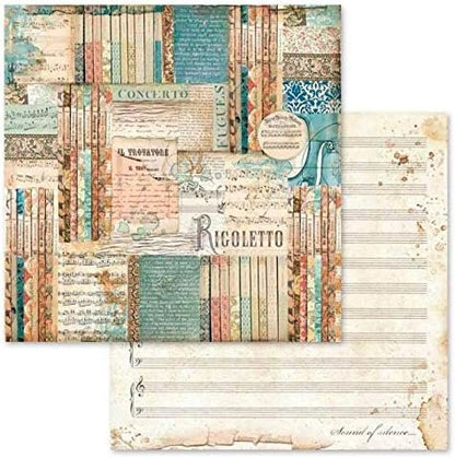 Stamperia SBBL48 Craft Paper Multi