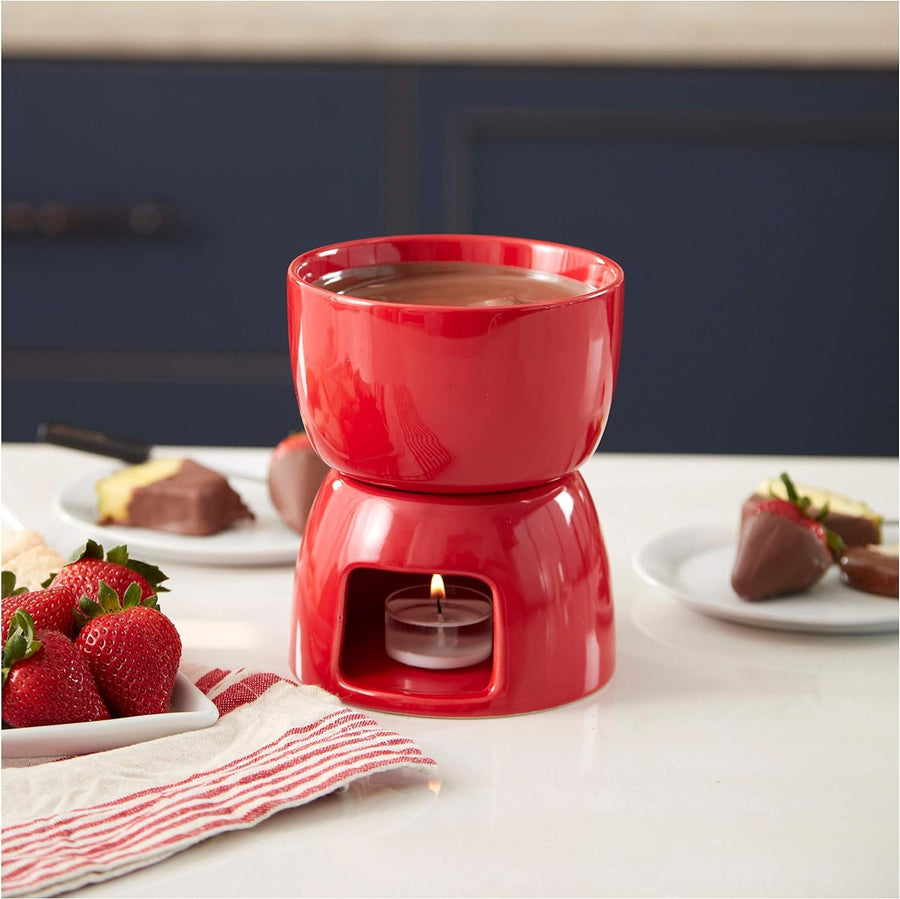 Wilton Ceramic Fondue Set