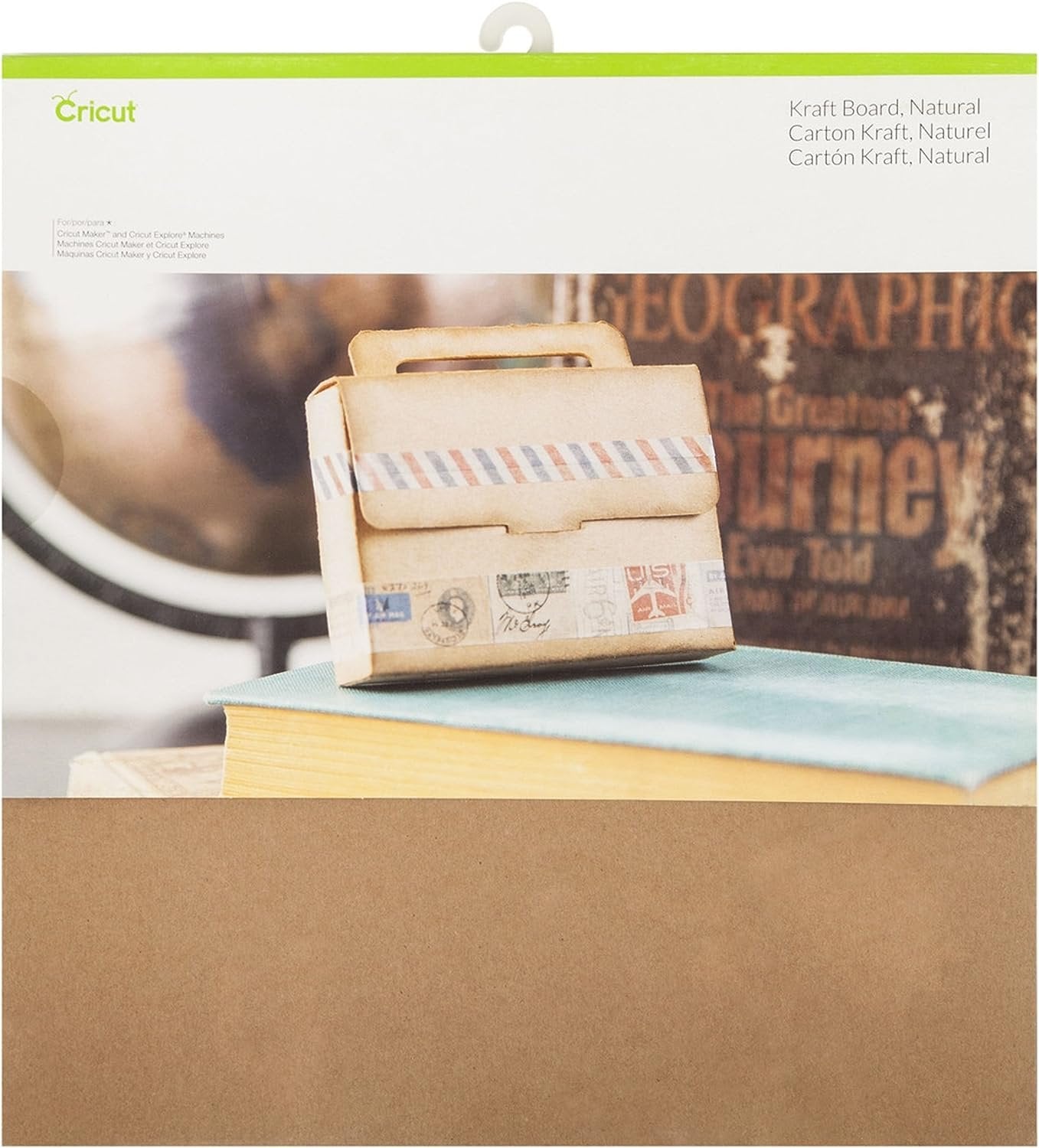 Cricut KRAFTBOARD Natural 12x12(20), 12" x 12",