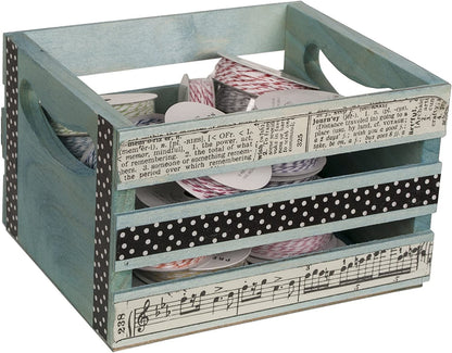 Walnut Hollow 23873 6.5 by 5.3 by 4.25-Inch Crate, Mini
