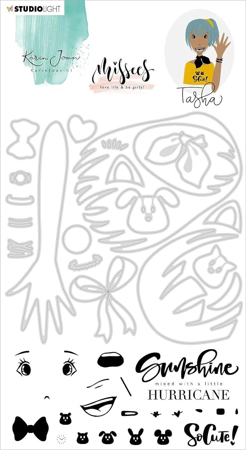 Studio Light Stamp & DIE Set, NR. 04, Tasha