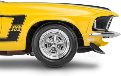 Revell 85-4313 ‘69 Boss 302 Mustang Car Kit 1:25 Scale 109-Piece Skill Level 4 Plastic Model Building Kit