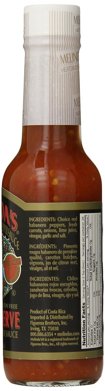 Melinda's Original Habanero XXXXtra Reserve Hot Sauce - 5 Fl Oz