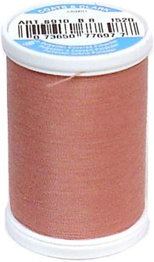 Coats Thread & Zippers Dual Duty XP General Purpose Thread, 250-Yard, Antique Rose