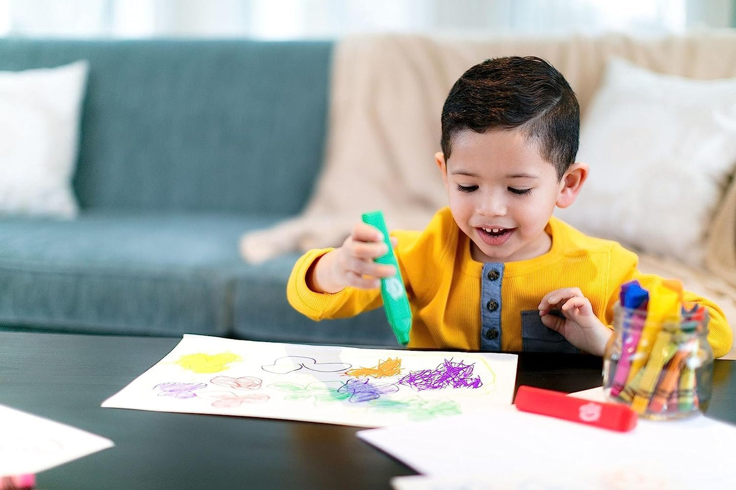Crayola My First, Tripod Washable Markers for Toddlers, 8ct