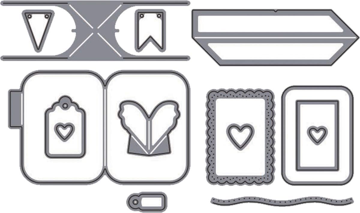 KB Riley 1009 Karen Burniston Dies-Twist Panel Pop-Up