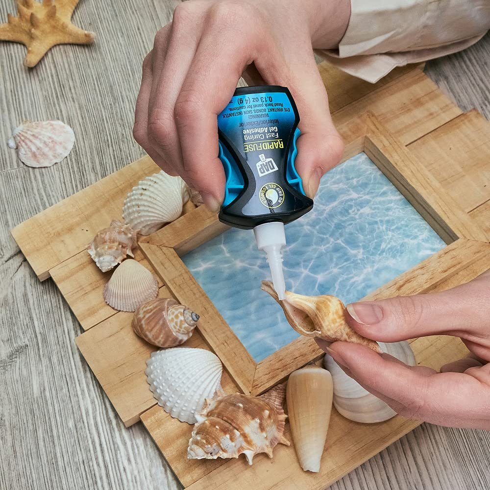 DAP RapidFuse Gel Adhesive Control Applicator, 0.13 Oz (7079800179), Clear