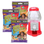 Jelly Beans Individual Packs (1.9 oz 3 pack) with Mini Gumball Machine for Jelly Belly Dispenser(5"x3.5"x3.5") - Refill packs for Bean Boozled Jelly Beans Game