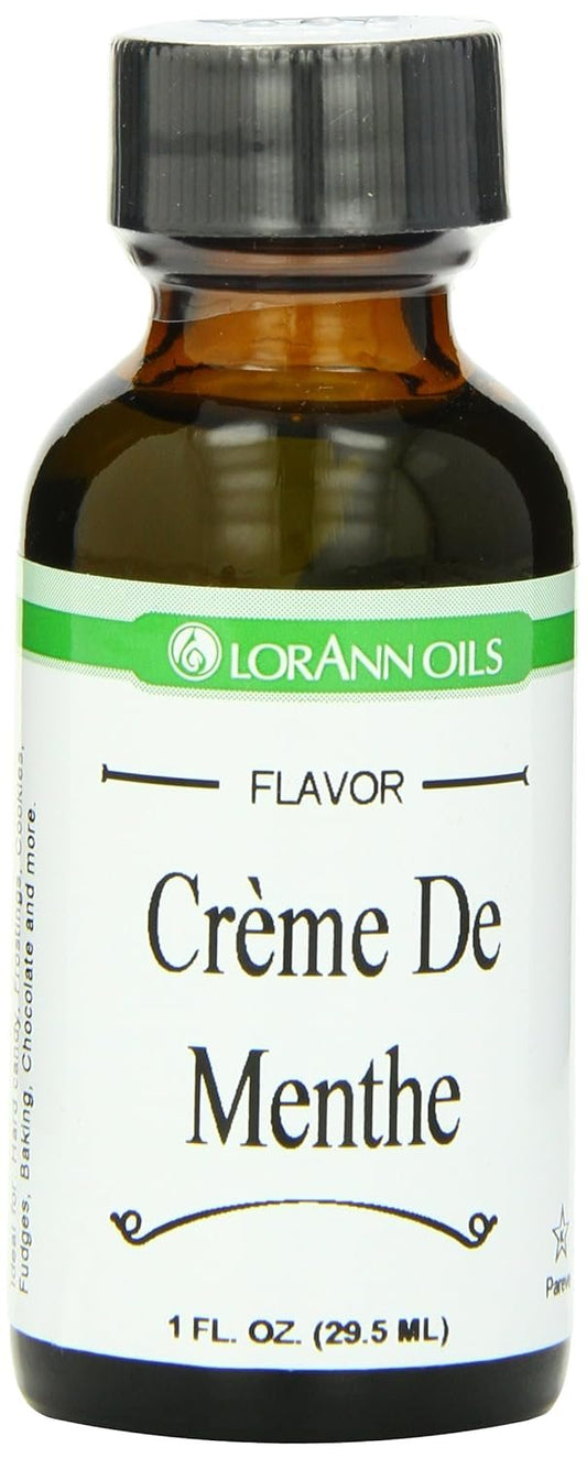 LorAnn Crème de Menthe SS, Natural Flavor, 1 ounce bottle