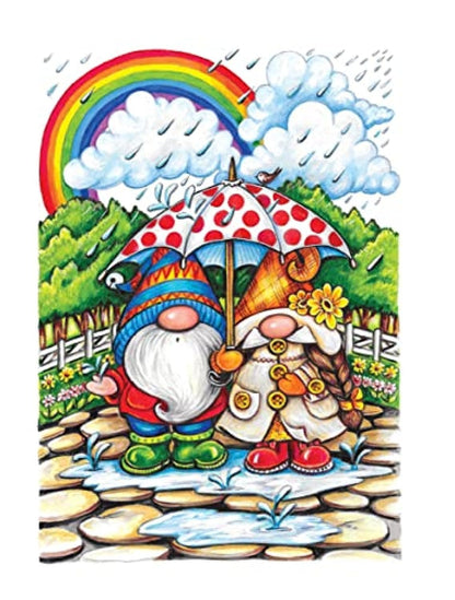 Creative Haven Gnome Sweet Gnome Coloring Book (Adult Coloring Books: Fantasy)