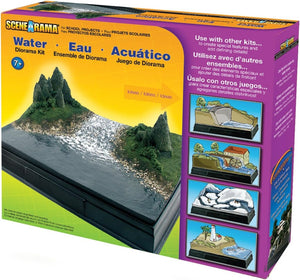 Woodland Scenics SP4113 Scene-A-Rama Water Diorama Kit, Multicolor