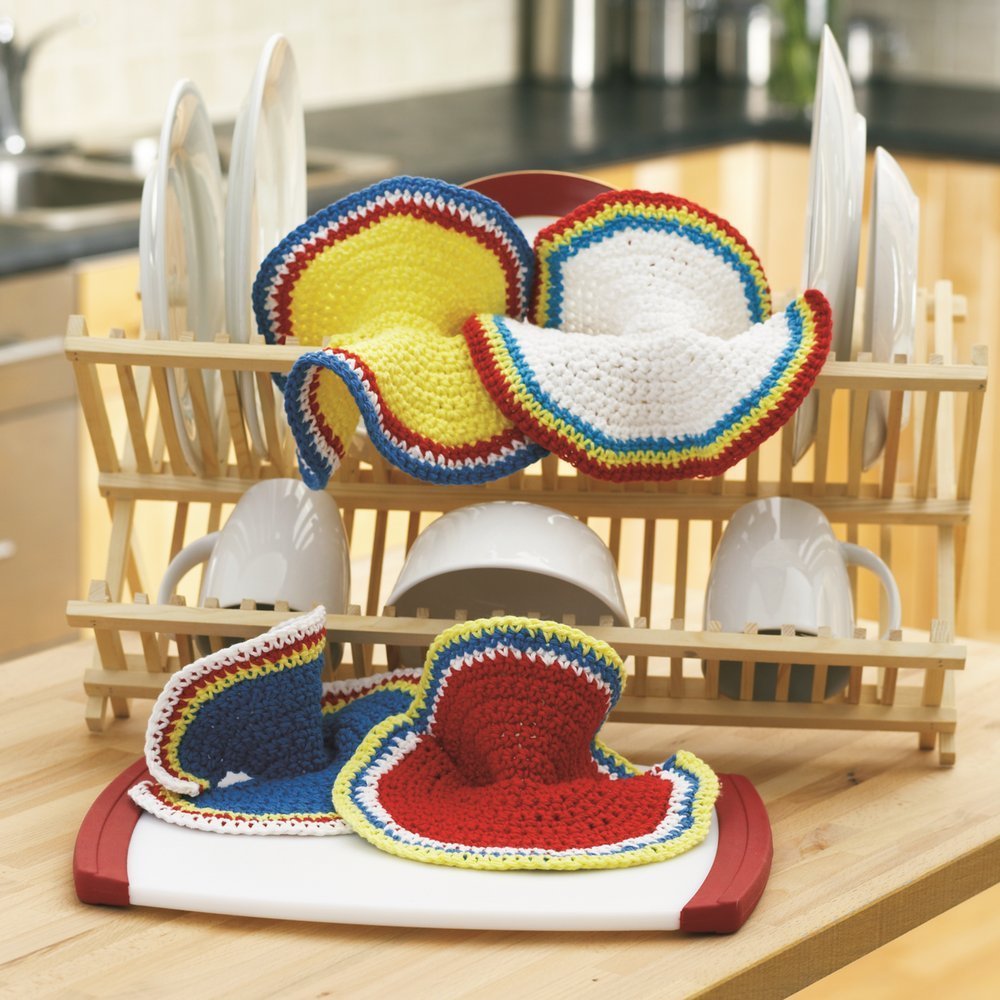 Lily Sugar 'N Cream The Original Solid Yarn, 2.5oz, Medium 4 Gauge, 100% Cotton - Blue - Machine Wash & Dry