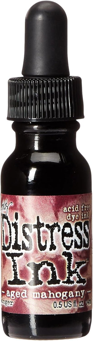 Ranger DRI-21520 Tim Holtz Distress Ink Reinker, 0.5-Ounce, Aged Mahogany