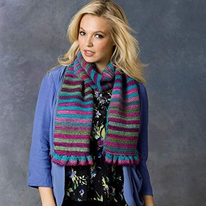 RED HEART Wrap Rainbow, Seaglass Yarn