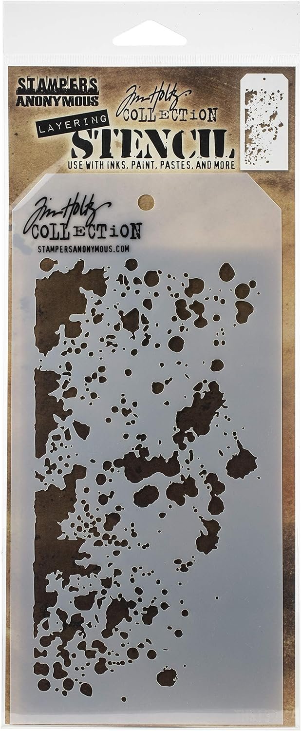 Tim Holtz - Stampers Anon LAYERED STENCIL GRIME