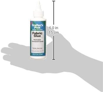 Crafter's Pick 4 oz Fabric Glue, Multicolor