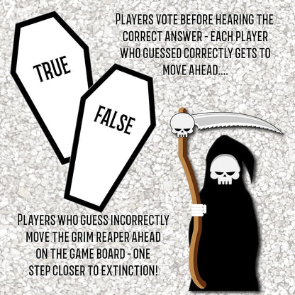 University Games Stupid Deaths Board Game
