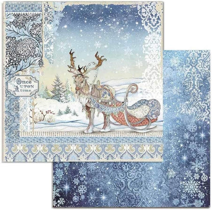 STAMPERIA INTL, KFT (3PL) Paper PAD 12X12 10PK WNTR, Winter Tales, 10 Designs/1 Each