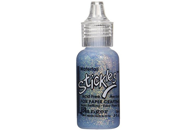 Ranger Stickles Glitter Glue 1/2-Ounce, Waterfall