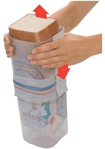 Buddeez Sandwich Size Bread Buddy Dispenser