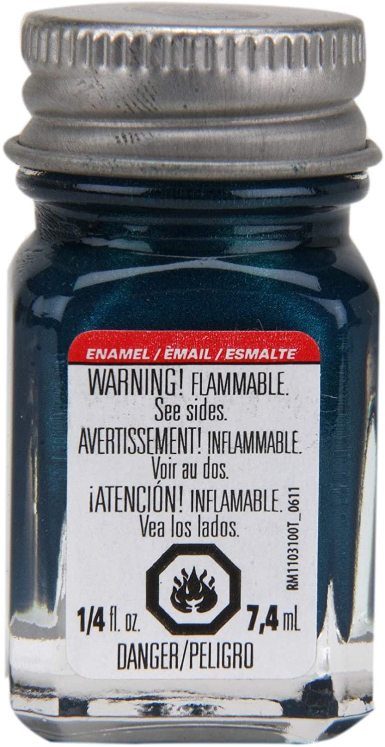 Testors Enamel Paint Open Stock .25oz-Teal Gloss