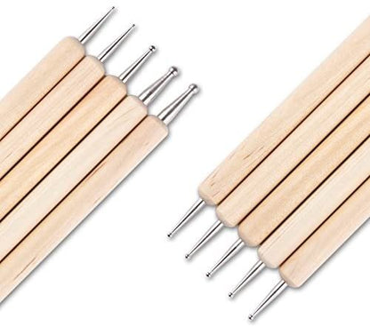 E6000 1-Ounce Jewelry and Bead Adhesive with 4 Precision Applicator Tips for Jewelry Pixiss Art Dotting Stylus Pens 5 pcs Set - Rhinestone Applicator Application Kit