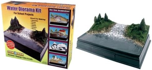 Woodland Scenics SP4113 Scene-A-Rama Water Diorama Kit, Multicolor