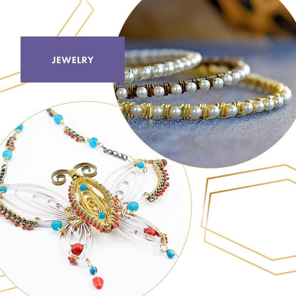 Artistic Wire Flat Wire - 21 Gauge, 3mm 5mm Copper Craft Wire for Jewelry Making, Bendable for Armature Sculpting, Dead Soft for Bezels and DIY Wrapping Wire