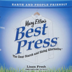 Mary Ellen Products Best Press Refills 1 Gallon-Linen Fresh, 128 Fl Oz (Pack of 1)