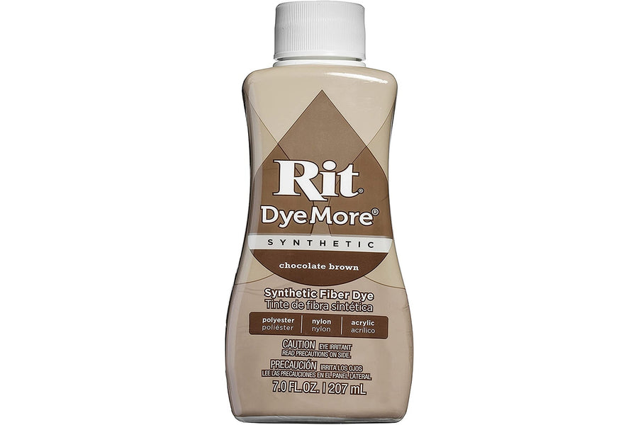 Rit DyeMore Liquid Dye, Chocolate Brown 7-Ounce